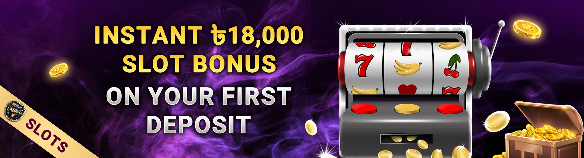 Labha7 Slot Game 100_ Welcome Bonus Up To ৳18,000