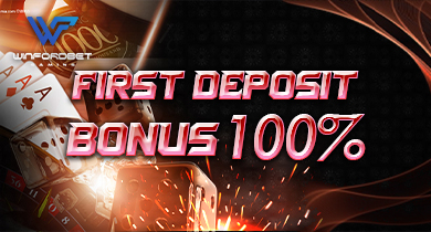 First Deposit 100% Bonus | Winfordbet Online Casino | Winford Bet